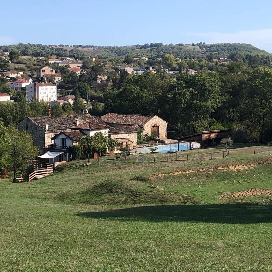 La Ferme Parrinet - Gite Et Chambres D'Hotes Saint-Martin-Laguepie Exterior photo